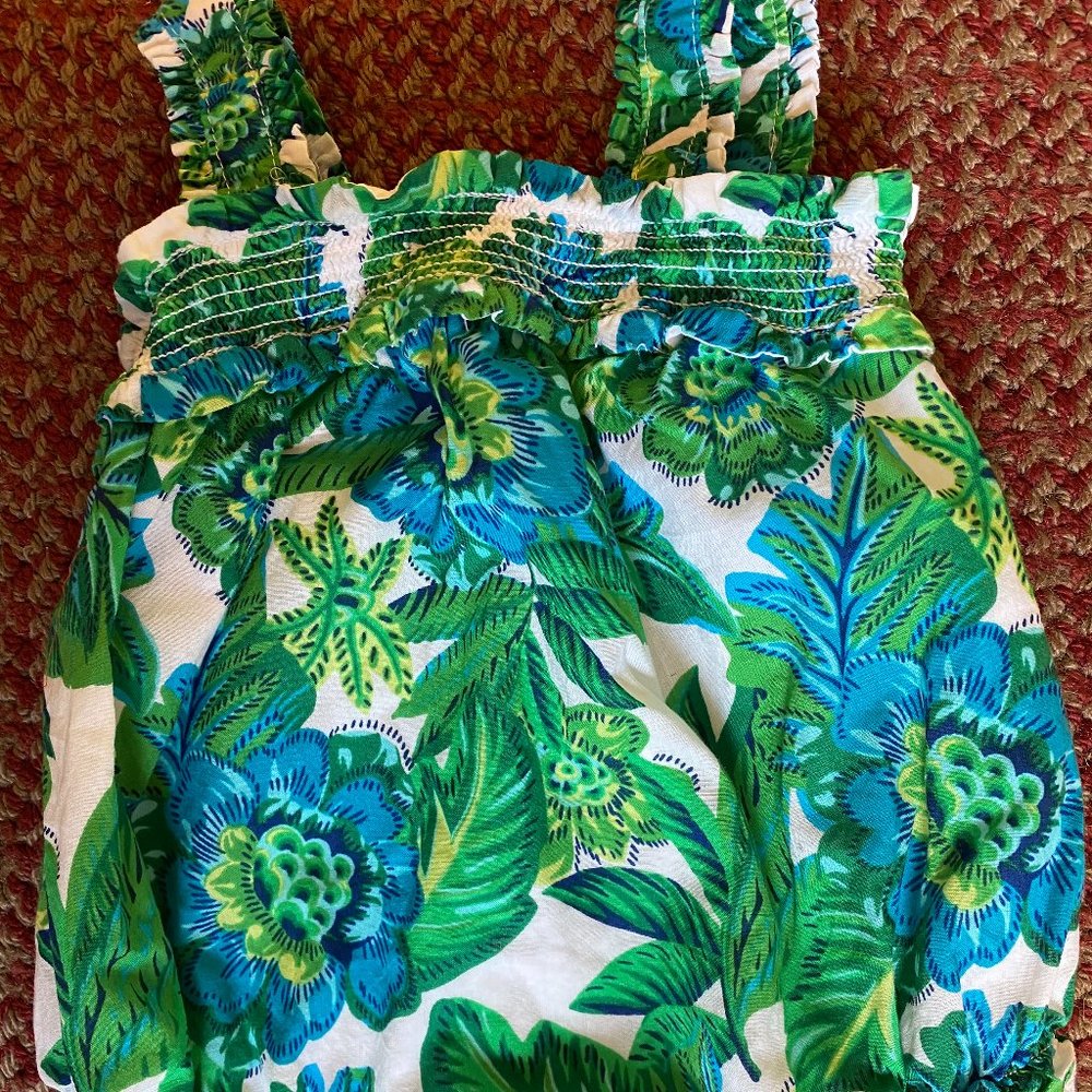 JANIE and JACK infant baby girl romper.